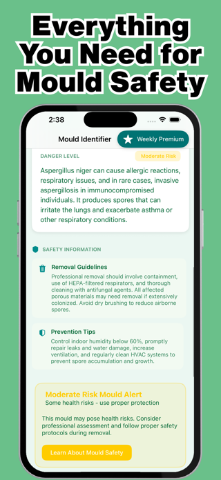 Mould identifier Screenshot 4 of 4