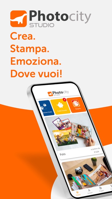 Screenshot #1 pour Photocity Stampa Foto e Album