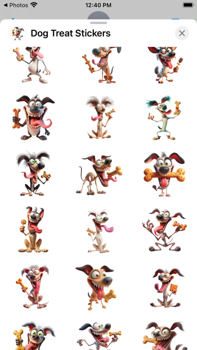 Screenshot #2 pour Dog Treat Stickers