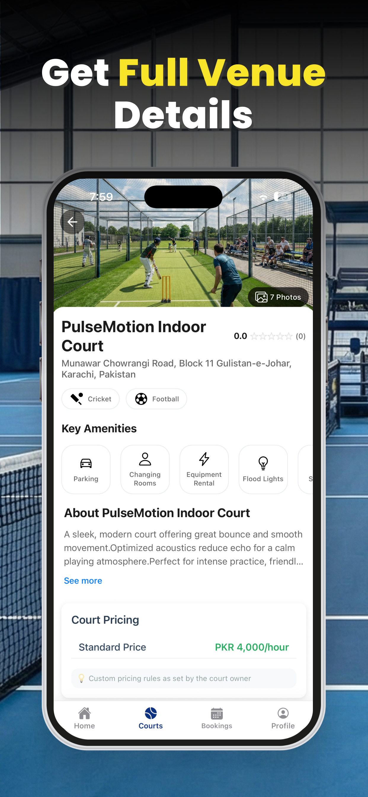 Sporty - Find, Book, Play screenshot 3