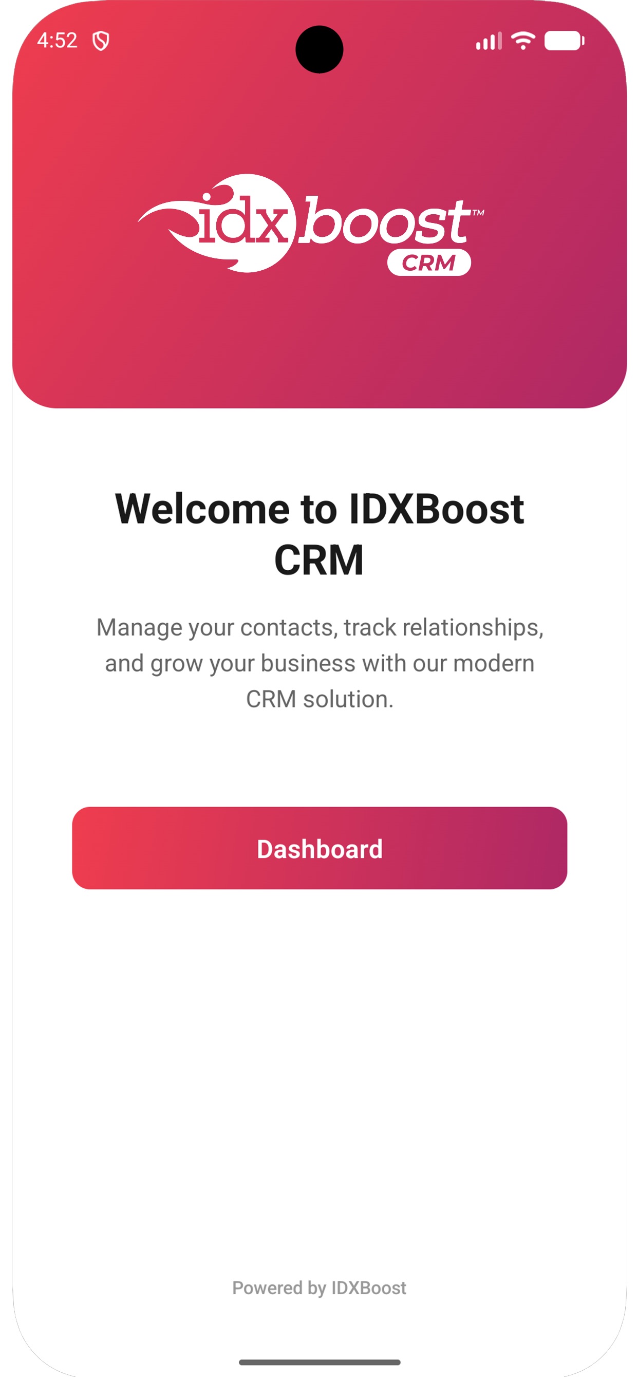Screenshot 1 of IDXBoost CRM