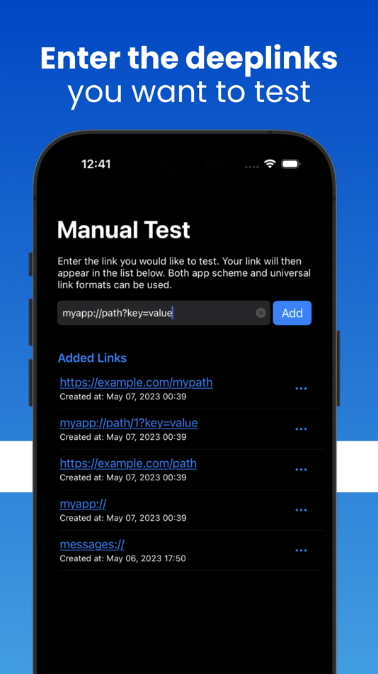 #2. Deeplink Checker (iOS) 来自: Timur Demir