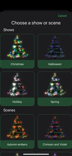 Captura de pantalla de John's Little Tree en iPhone 2