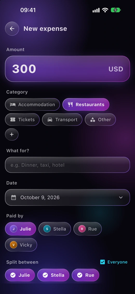 Splitbillo: Group Expenses screenshot 5