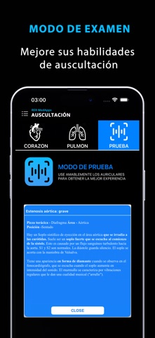 Auscultación: Ruidos Cardíacos iPhone screenshot 5