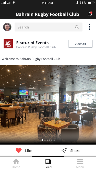 Bahrain Rugby Football Club Screenshot