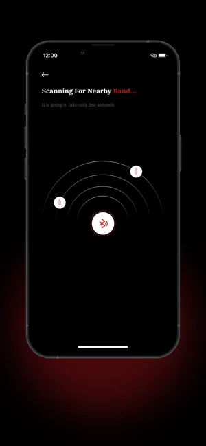 Black Bird Smart Wrist Band screenshot 4