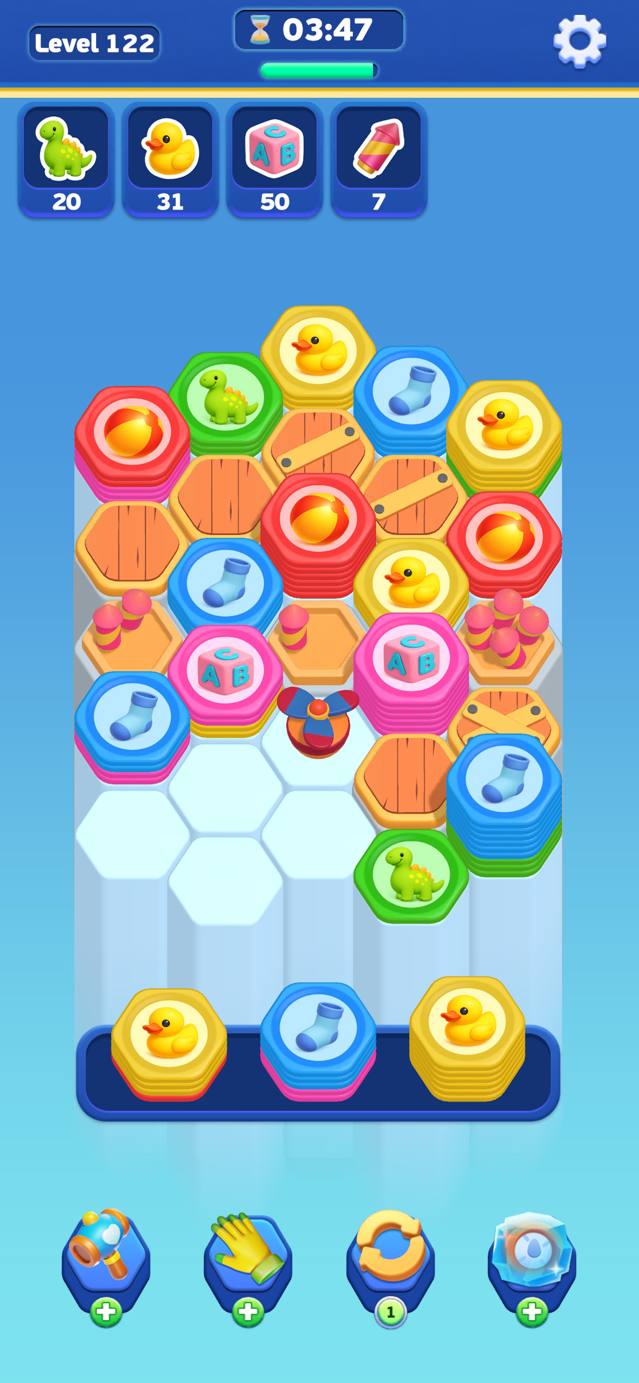 Hexa Fruzzle: Stack Sort screenshot 7