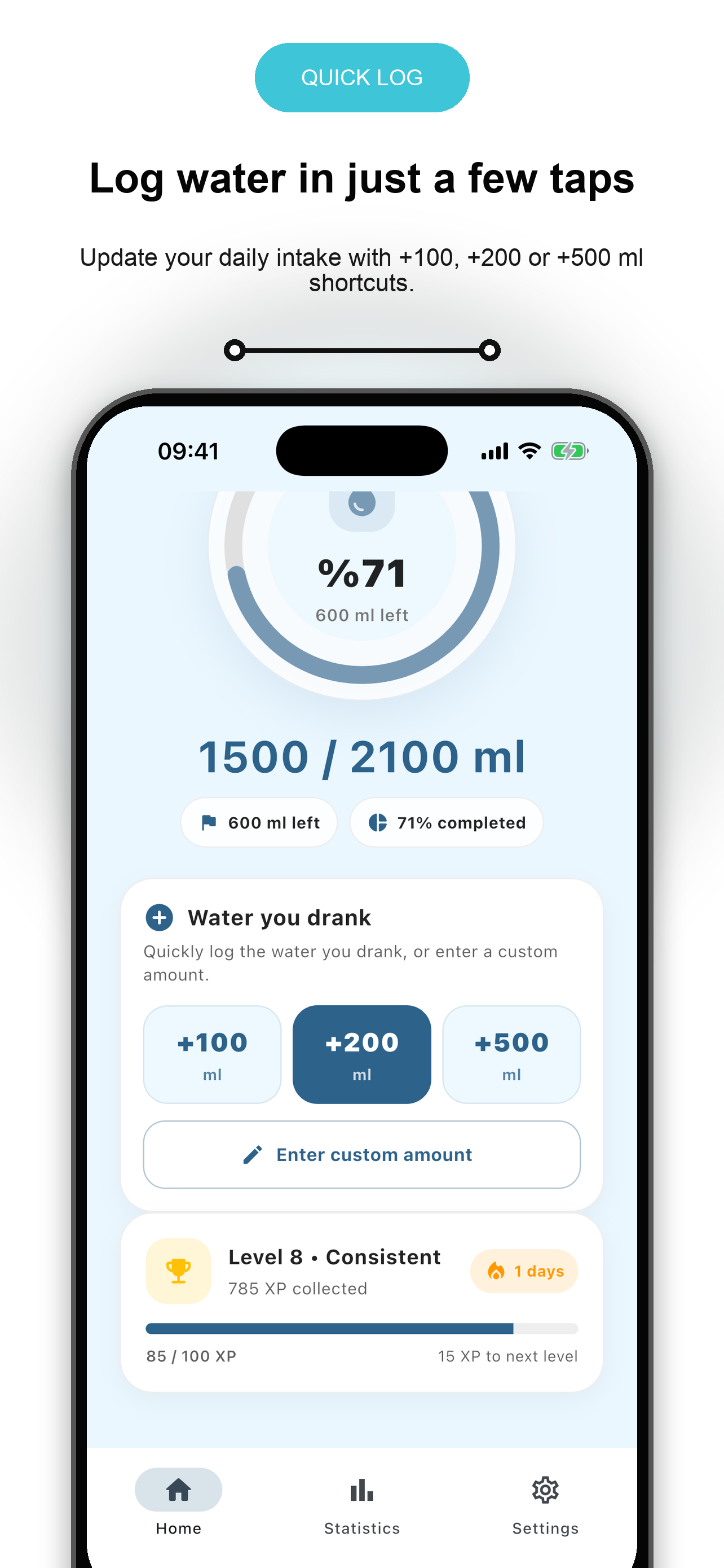 AquaUp: Günlük Su Takibi screenshot 6