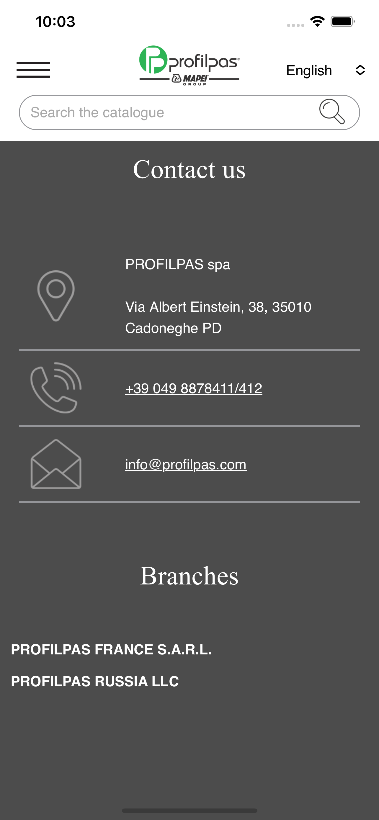 Profilpas