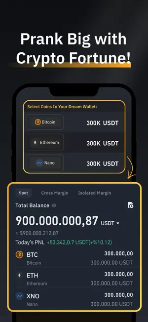 Crypto Prank: Profit Simulator screenshot 2