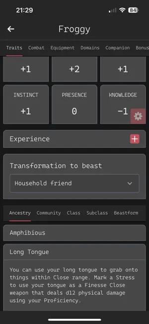 CharKeeper screenshot 2