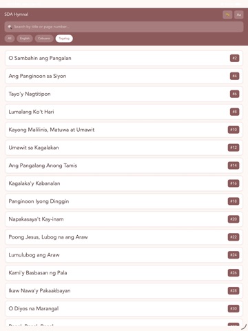 SDA Hymnal: PH Edition iPad screenshot 5