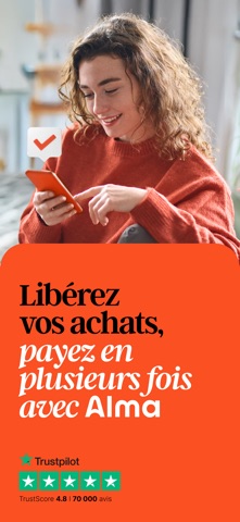 Alma | Payez en plusieurs fois iPhone screenshot 1