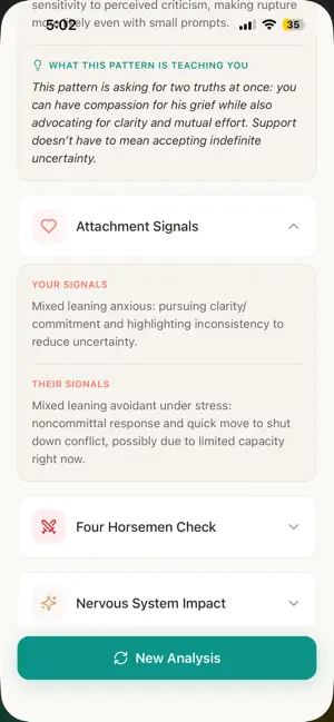 Attune: Relationship Patterns screenshot 4