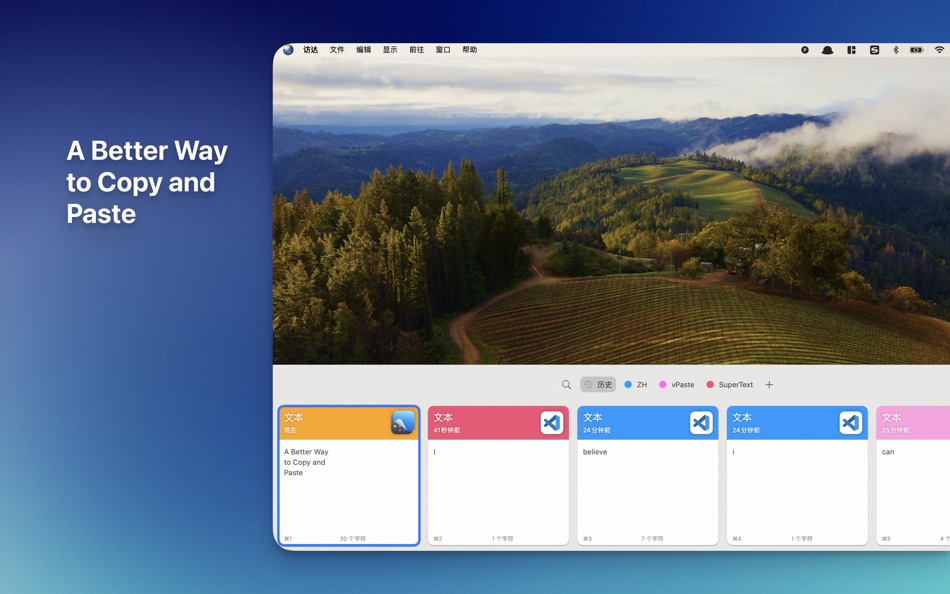 vPaste (macOS) 由: 海威 李 vPaste (macOS) 由: 海威 李