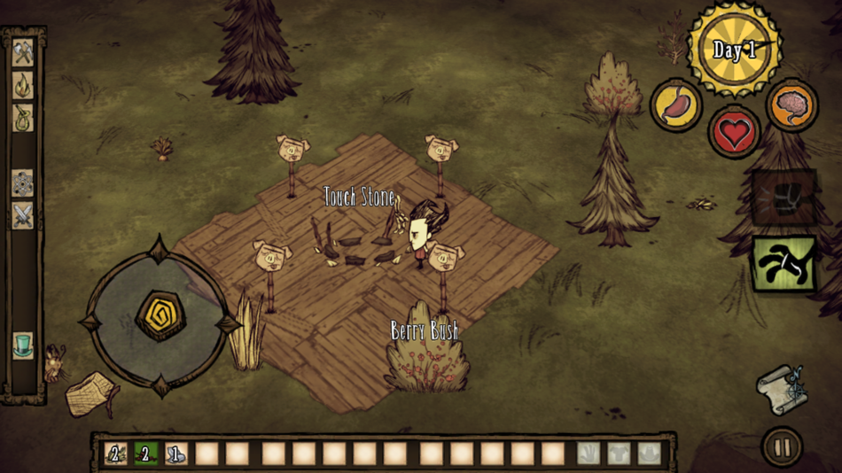 #5. Don't Starve: Pocket Edition+ (iOS) 由: Klei