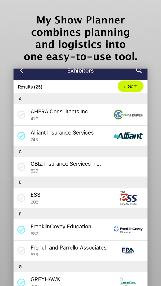 #3. NJSBA's Workshop 2025 (iOS) 由: Map Your Show