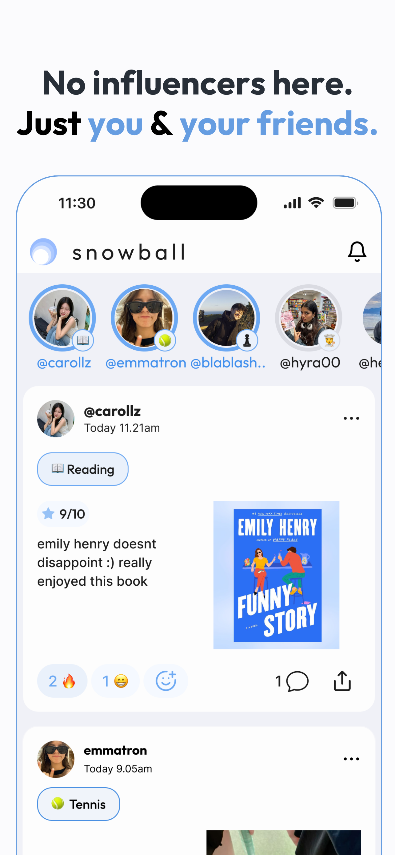 Snowball: Log your Life