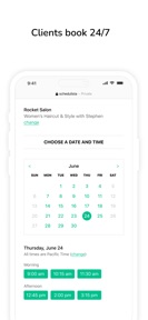 Schedulista: Online Scheduling screenshot