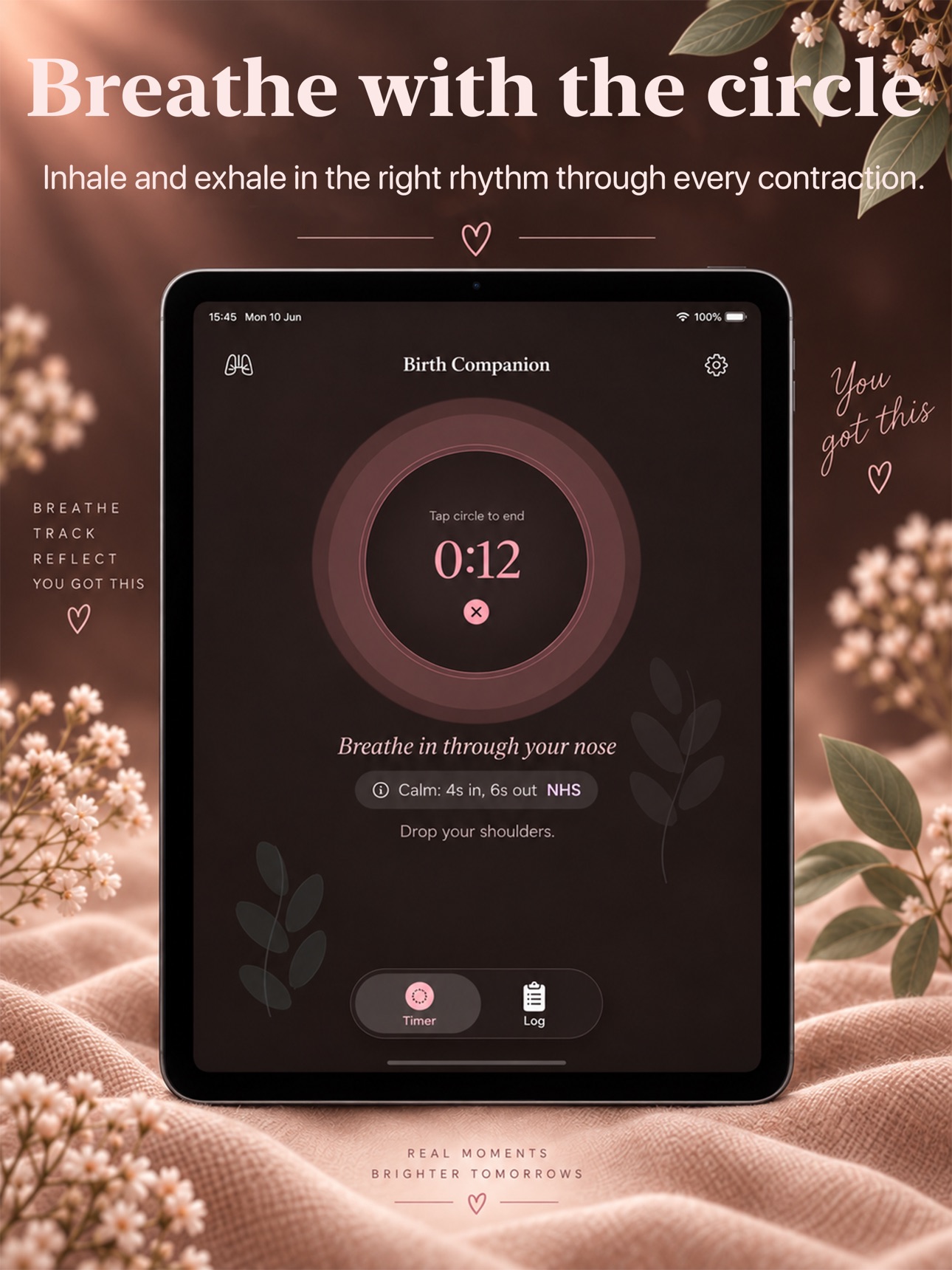 Screenshot 10 of Contraction Timer — Birth