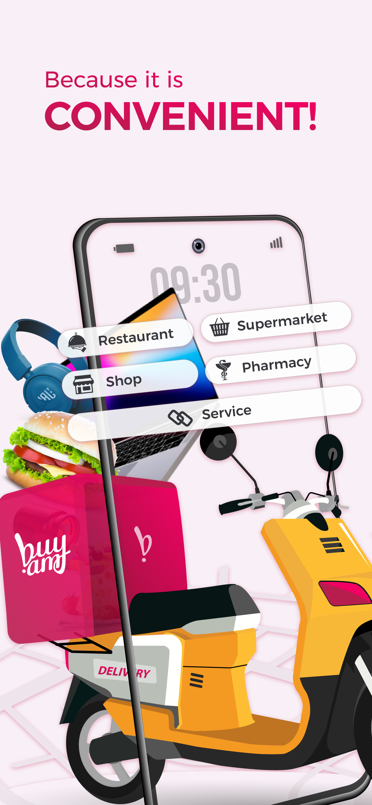 Buy.am: Food & More Delivery
