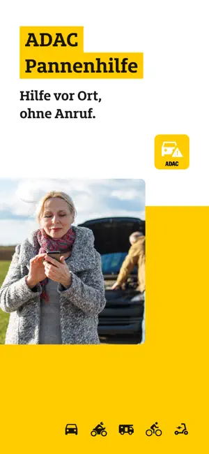 ADAC Pannenhilfe iPhone screenshot 1