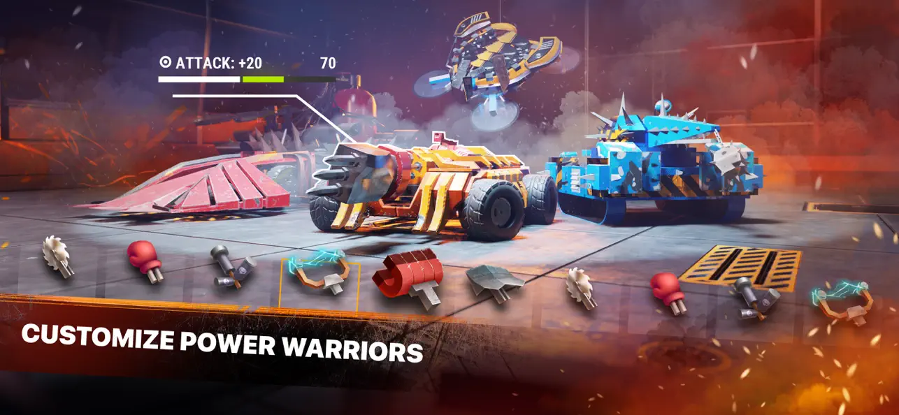 #3. Robot Fighting: Mech Arena (iOS) 由: Real Fighting, LLC