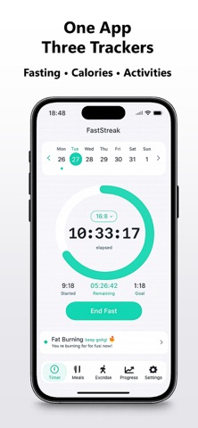 FastStreak: Fasting Timer screenshot