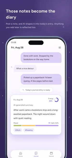 Emopi Diary: AI Journal screenshot 3