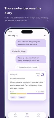 Emopi Diary: AI Journal Screenshot 3 of 8