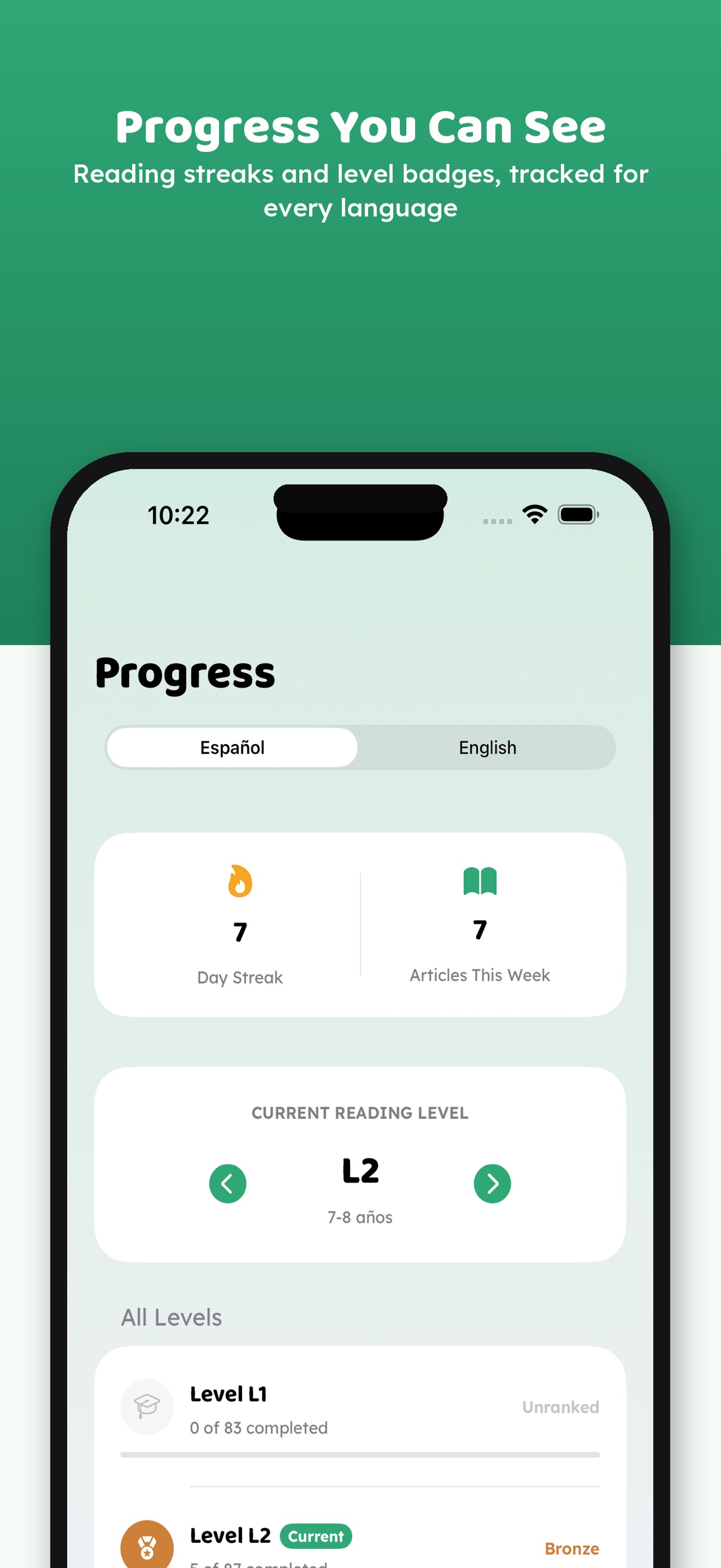Screenshot 4 of Lexikon: Leveled Reading