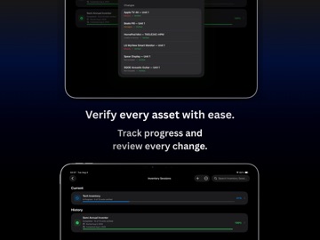 Sorven: Home Asset Inventory iPad screenshot