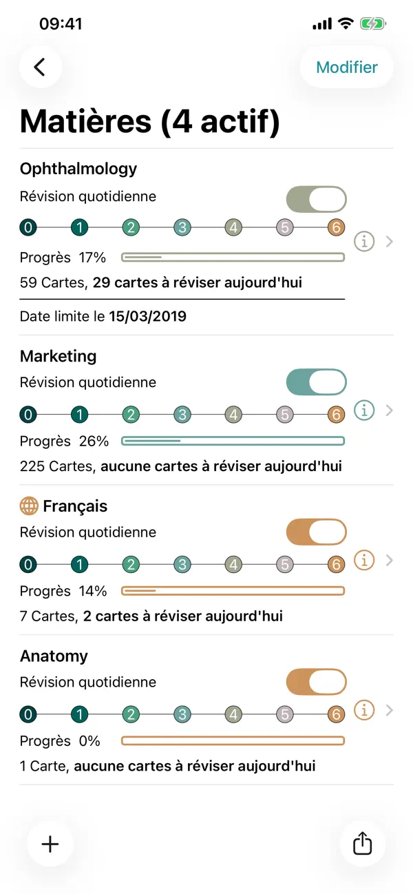 Screenshot #2 pour FlashBuddy - Cartes Mémo