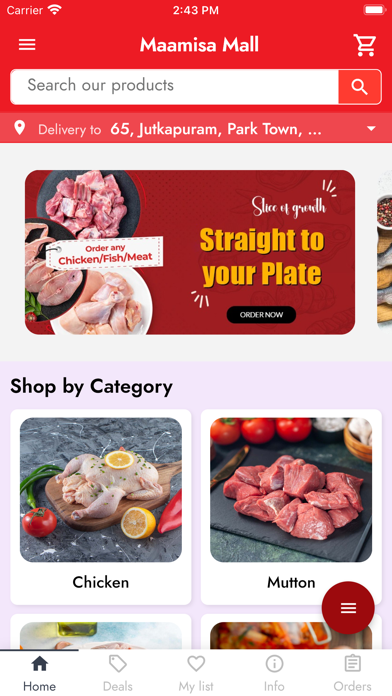 Maamisa Mall - Sea Food & Meat Screenshot
