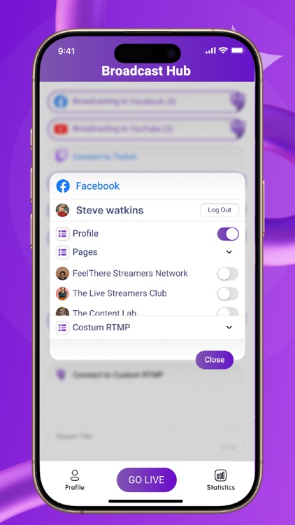 FeelThere: Live Streaming App