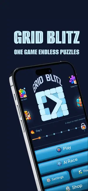 Grid Blitz - Block Game screenshot 3