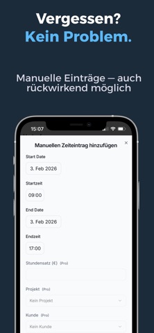 Arbeitszeiterfassung - Stundo — Screenshot 6