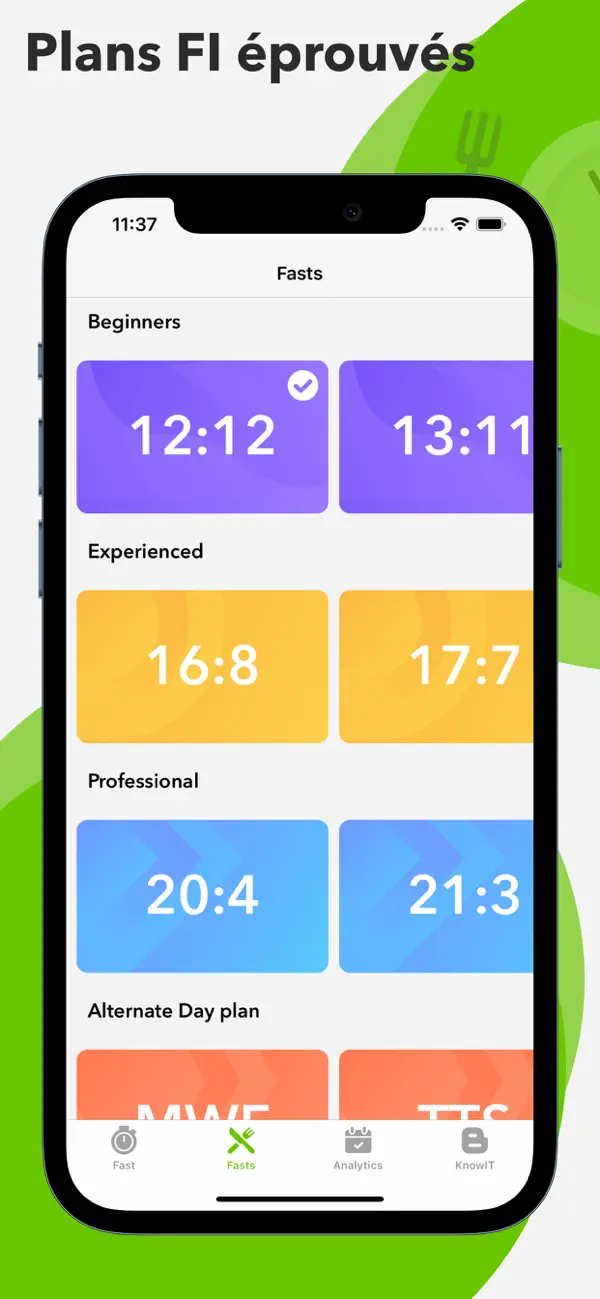 Screenshot #3 pour Fast - Jeûne Intermittent