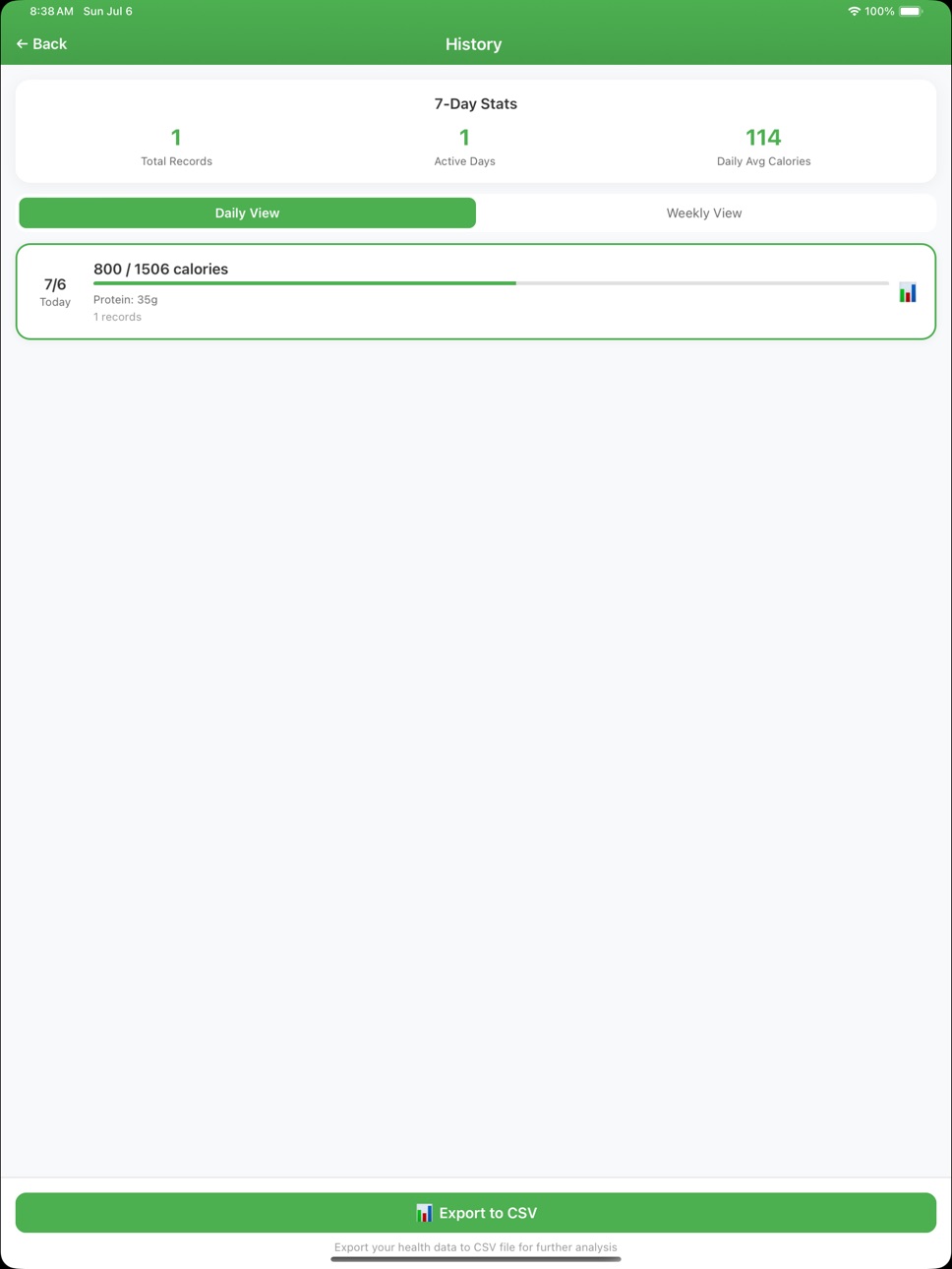iPad screenshot
