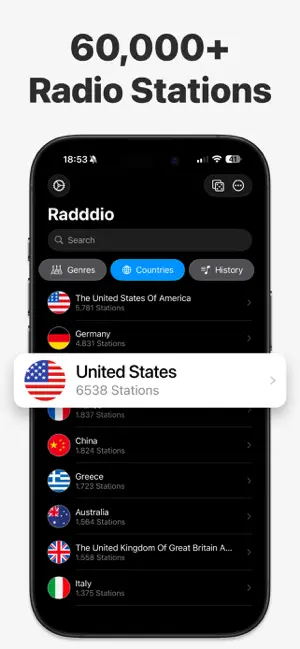 Radio Stations Live FM Radddio screenshot 3