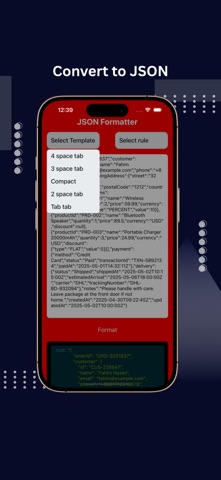 JSON Beautifier - Clean Data Screenshot 4 of 4