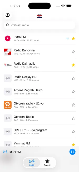 Radio Hrvatska: hrvatski radio screenshot 1