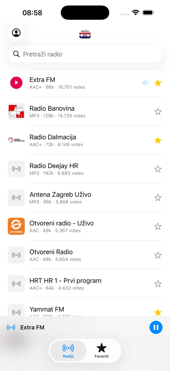 Screenshot #1 pour Radio Hrvatska: hrvatski radio