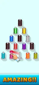 Nuts and Bolts Color Sort Game screenshot #6 for iPhone