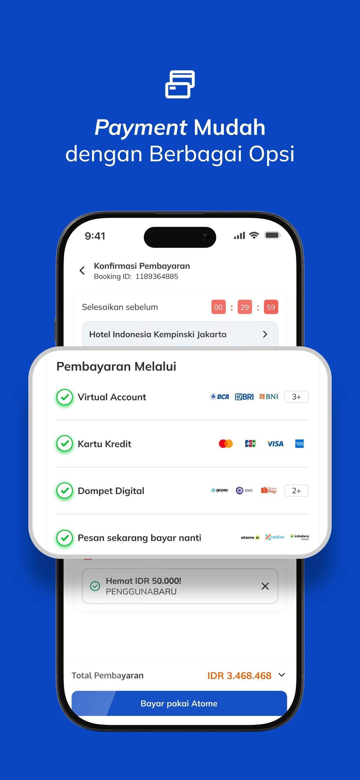 bookingtogo: Tiket & Hotel screenshot 7