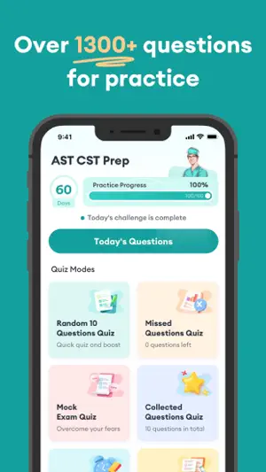 AST CST Test Prep 2026 screenshot 1