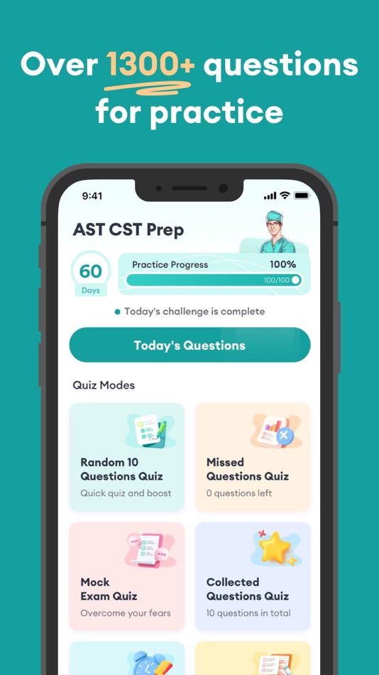 #1. AST CST Test Prep 2025 (iOS) 由: 秀娟 周