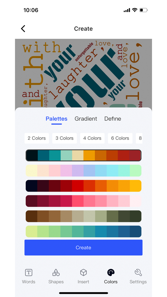 #2. Word2Art (iOS) 由: Wuhan Tufu Technology Co.,Ltd