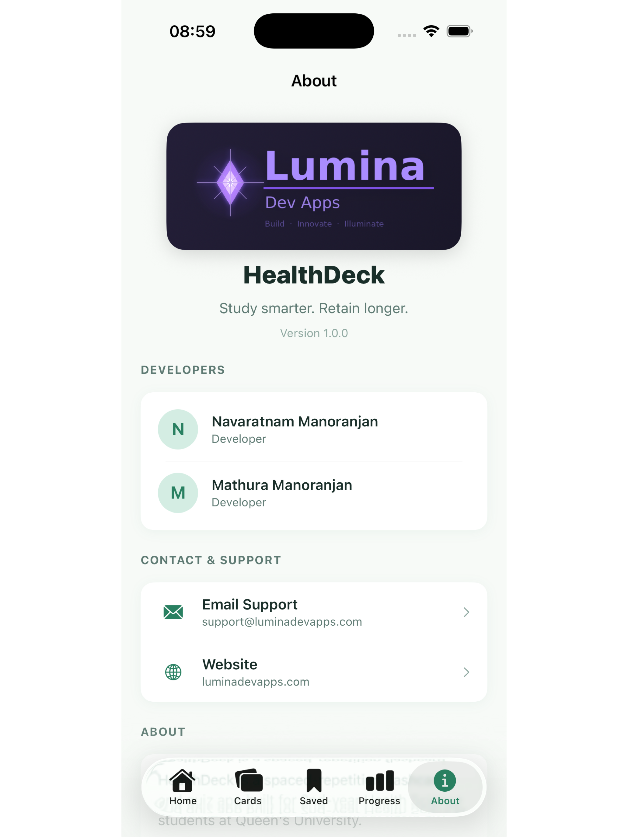 HealthDeck